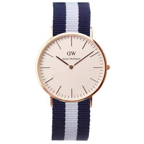 Image of Daniel Wellington Glasgow rosa forgyldt dame ur, 0503DW